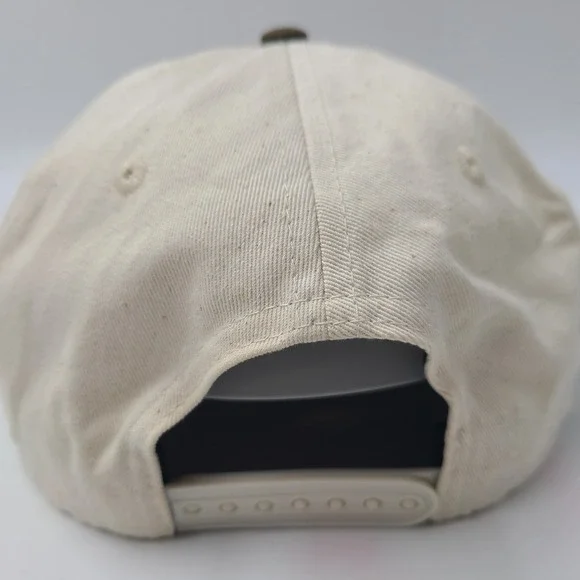 Devereux Golf Hat Snapback Beige Green Augusta Arborist Golf Society Logo Men - Picture 8 of 14